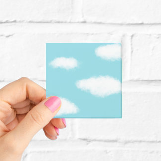 Fluffy Clouds Blue Sky Post-it® Notes