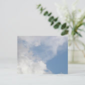 Fluffy Clouds Briefkaart (Staand voorkant)