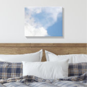 Fluffy Clouds Canvasprint Canvas Afdruk (Insitu (Slaapkamer))