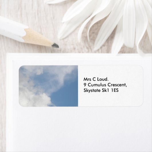 Fluffy Clouds Custom Labels (Insitu)