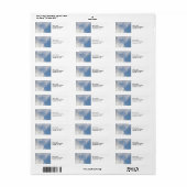 Fluffy Clouds Custom Labels (Full Sheet)