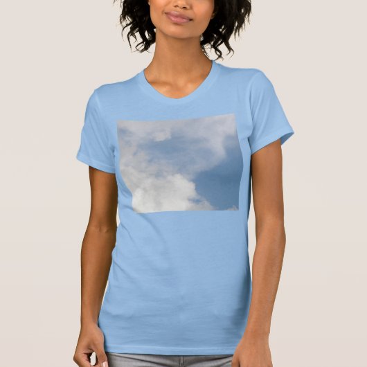 Fluffy Clouds Dames T Shirt (Voorkant)