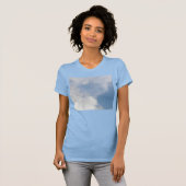 Fluffy Clouds Dames T Shirt (Voorkant volledig)