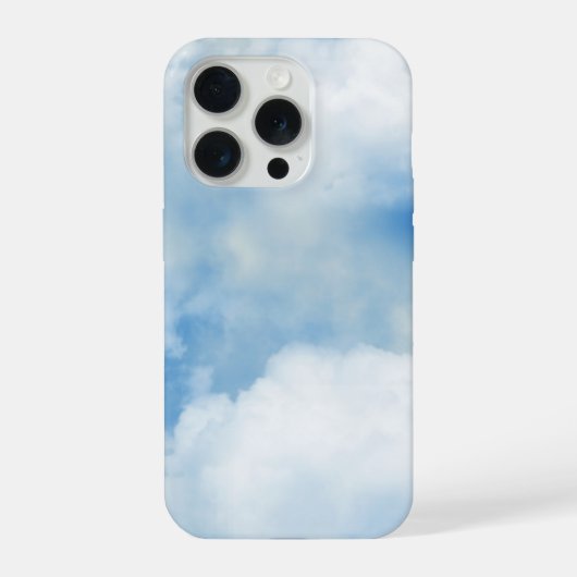 Fluffy Clouds iPhone Hoesje (Achterkant)