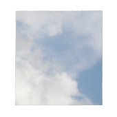 Fluffy Clouds-laptop Notitieblok (Voorkant)