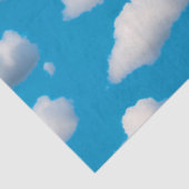 Fluffy Clouds Tissuepapier (Detail)