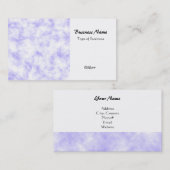 Fluffy Clouds Visitekaartje (Voorkant / Achterkant)