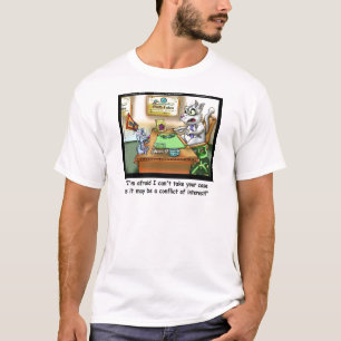 Fluffy Cohen Adv @Claw Grappige Kat & Advocaat T-shirt