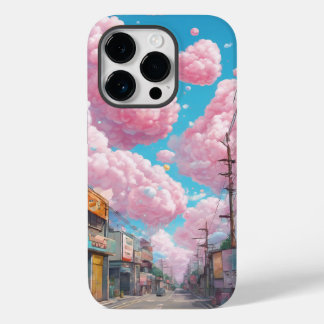 Fluffy Cotton Snoep Sky Case-Mate iPhone 14 Pro Hoesje