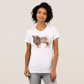 Fluffy Cow T-shirt (Voorkant volledig)