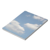 Fluffy Cumulus Clouds-laptop Notitieblok (Gedraaid)