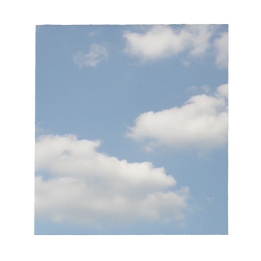 Fluffy Cumulus Clouds-laptop Notitieblok (Voorkant)