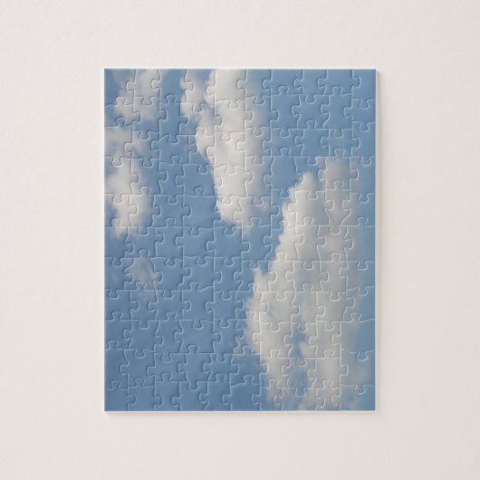 Fluffy Cumulus Clouds Puzzle Legpuzzel (Verticaal)