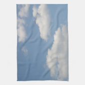 Fluffy Cumulus Nuages Serviette de cuisine (Vertical)