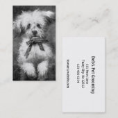 Fluffy Dog Visitekaartje (Voorkant / Achterkant)