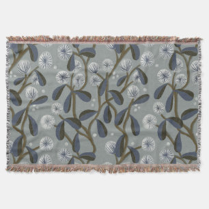 Fluffy flower patroon ontwerp deken