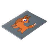 Fluffy Fox Notitieboek (Linkerzijde)