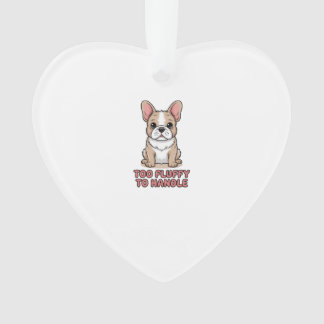 Fluffy French Bulldog Too Fluffy to Handle