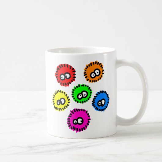 Fluffy Germs Koffiemok (Rechts)