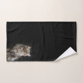 Fluffy Gris (Serviette à main)