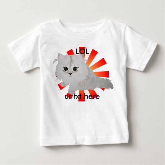 Fluffy Kitten Shirt (Voorkant)