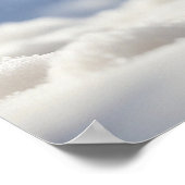 *~* Fluffy Kitty Cat 5:4 Kitten AP68 Sneeuwbel Poster (Hoek)