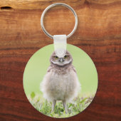 Fluffy Owlet Sleutelhanger (Voorkant)