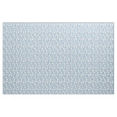 Fluffy Pastel Blue Lamb Pattern Stof (Yard (91,4 cm))