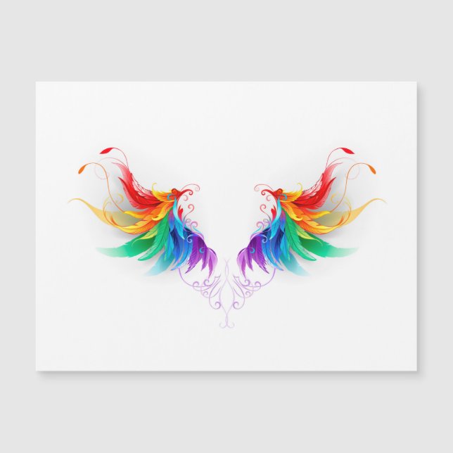 Fluffy Rainbow Wings (Voorkant)