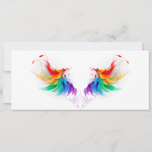 Fluffy Rainbow Wings