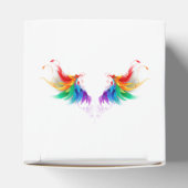 Fluffy Rainbow Wings Bedankdoosjes (Bovenkant)