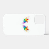 Fluffy Rainbow Wings Case-Mate iPhone Case (Achterkant (horizontaal))
