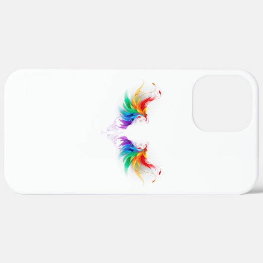 Fluffy Rainbow Wings Case-Mate iPhone Case (Achterkant / Rechts)