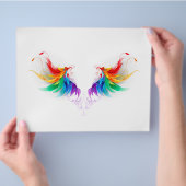 Fluffy Rainbow Wings Flyer (Hand)