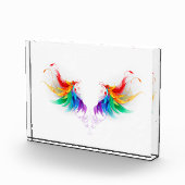 Fluffy Rainbow Wings Fotoblokken (Rechts)