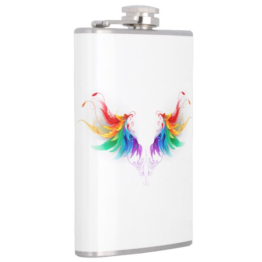 Fluffy Rainbow Wings Heupfles (Rechts)