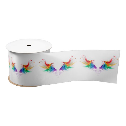 Fluffy Rainbow Wings Lint (Spoel)