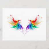 Fluffy Rainbow Wings Menu (Voorkant)