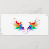 Fluffy Rainbow Wings Programma (Voorkant / Achterkant)