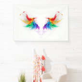 Fluffy Rainbow Wings Spandoek (Insitu)