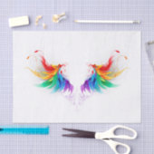 Fluffy Rainbow Wings Tissuepapier (Craft)