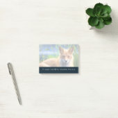 Fluffy Red Fox met Friendship Quote Post-it® Notes (Kantoor)