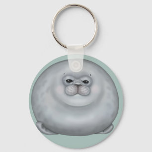 Fluffy Seal Sleutelhanger