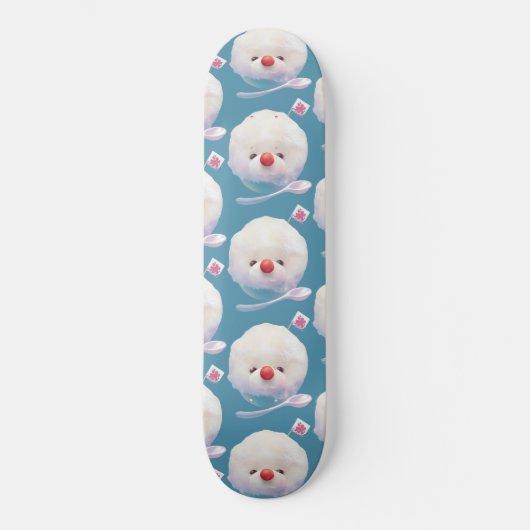 Fluffy Shaved Ice Pattern Skateboard (Voorkant)