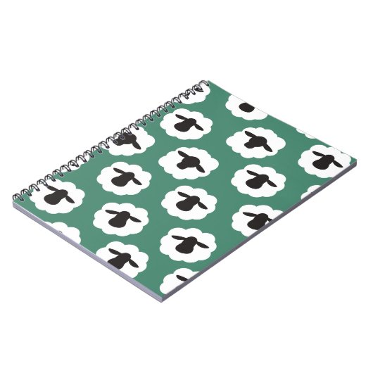 Fluffy Sheep Crafts Pattern Notitieboek (Linkerzijde)