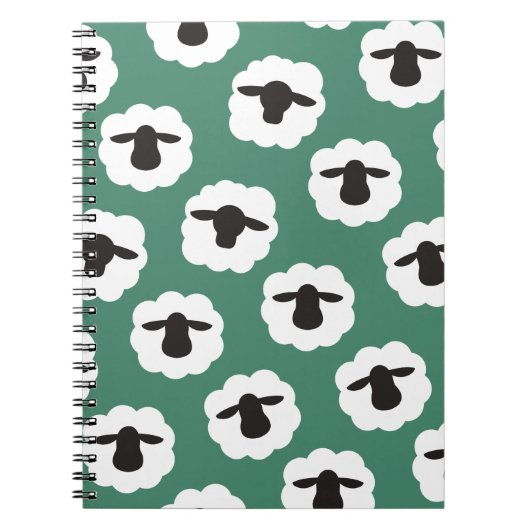 Fluffy Sheep Crafts Pattern Notitieboek (Voorkant)