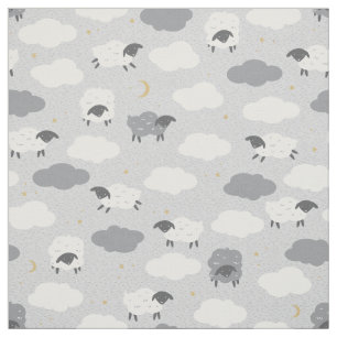 Fluffy Sheep Stof