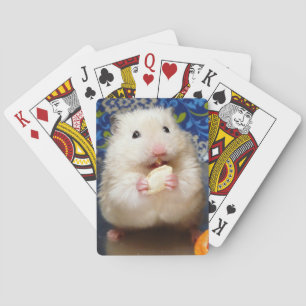 Fluffy Syrische Hamster Kokolinka Speelkaarten