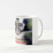 Fluffy Thomas Leaf monkey Koffiemok (Voorkant rechts)