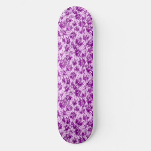 Fluffy Violet Skateboard (Voorkant)
